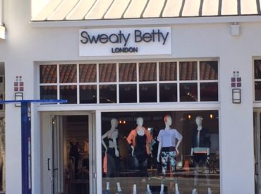 Sweaty Betty storefront