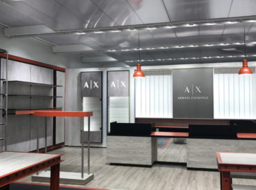 inside a new armani location