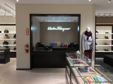 Ferragamo store interior